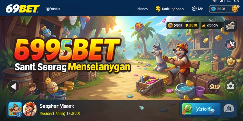 Tampilan menarik dari gameplay 69BET yang seru dan mengasyikkan.