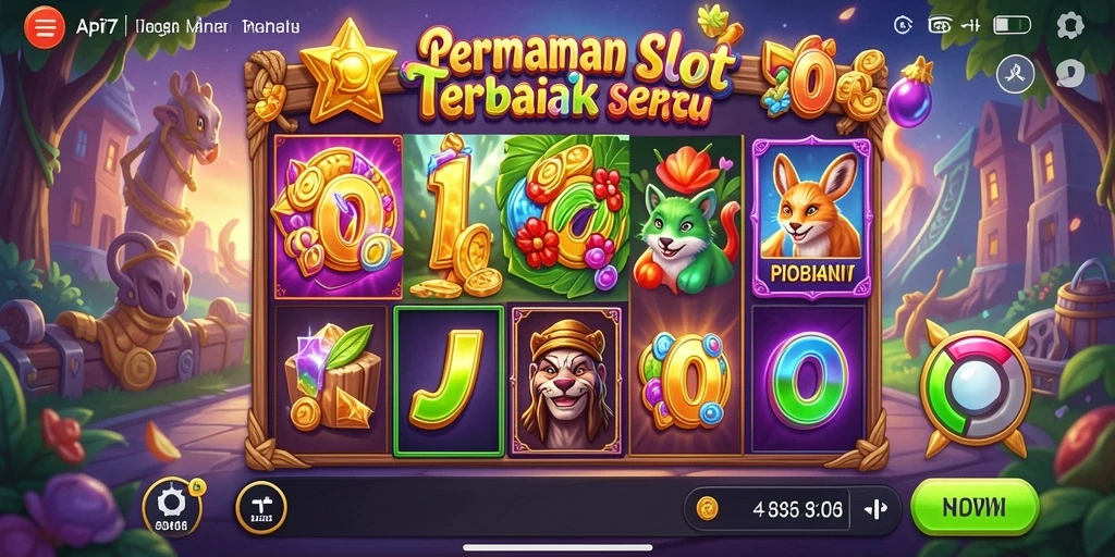Screenshot API77 menunjukkan gameplay Slot yang mengasyikkan dan interaktif.