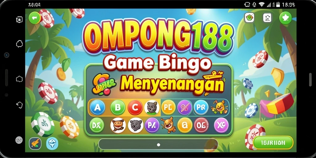 Screenshot gameplay OMPONG188 menampilkan keseruan bermain Bingo.