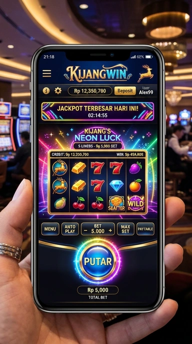 Tampilan antarmuka pengguna kijangwin yang ramah dan intuitif.